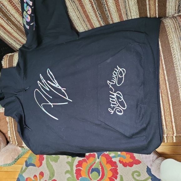 POST MALONE HANDMADE HOODIE SWEATSHIRT 2XL UNISEX. ALWAYS TIRED*SUNFLOWER - Picture 6 of 10